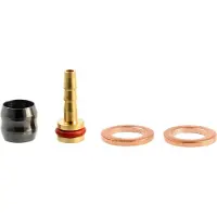 Elvedes Tektro/trp 5.0 Banjo Hydraulic Brake Hose Argenté