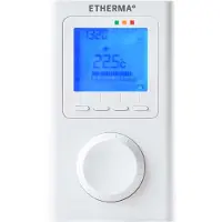 Etherma Régulateur de température radio rws AP IP30 230V marche/arrêt