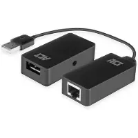 ACT Ac6063 Usb Extension Cable Argenté