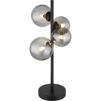 Globo Lighting Lampe de table métal noir mat, 4x G9 LED