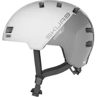ABUS Casque Urbain 40395 - SKURB ACE SILVER WHITE M