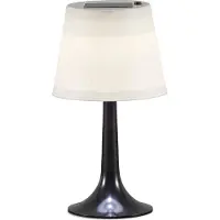 Konstsmide Assisi LED Solar Lampe de Table Noir