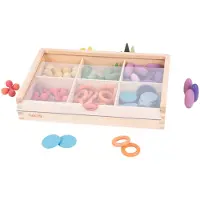 TickiT Set de tri en bois - Jouets éducatifs pour enfants