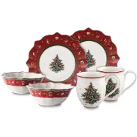 Villeroy & Boch Set de vaisselle 6 pièces Toys Delight | Sélection rouge : Rouge Couleur : Rouge