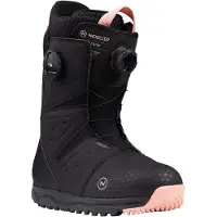 Nidecker - Boots de snowboard all-mountain freeride - Altai Wms Black pour Femme - Taille 22.5 - Noir