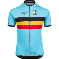Bioracer Maillot à Manches Courtes Belgium Icon Classic
