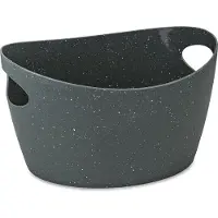 Koziol Organisateur de Salle de Bain Koziol Recycled Bottichelli S 1,5 litres Grey