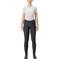 Castelli Pantalon Entrata W - femmes, taille élastiquée, noir - Taille L