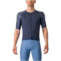 Castelli Aero Race 7.0 Short Sleeve Jersey Bleu 2XL Homme
