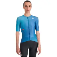 Sportful Light Short Sleeve Jersey Bleu L Femme