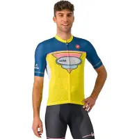 Castelli #giro107 Oropa 2024 Short Sleeve Jersey Jaune L Homme