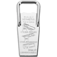 Westmark 4x Hermetus, Ouvre-bouteille, Argent