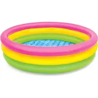 Intex Piscine 3 Boudins Fond Gonflable Ferry 221802