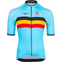 Bioracer Belgium Icon Classic Short Sleeve Jersey Multicolore SL Homme
