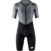 Assos Equipe Rs Le Houdini S11 Short Sleeve Race Suit Noir XL Homme