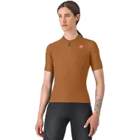 Castelli Libera 2 Short Sleeve Jersey Marron M Femme