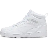 Puma Baskets hautes 'Rebound v6' gris / blanc