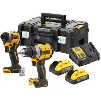 DeWalt Kit batterie 18V (DCD800 / DCF850-9 incl. 2 x 18 V / 5 Ah Powerstack - Batteries
