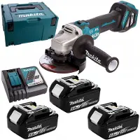 Makita Meuleuse - - DGA513RT3J - 18V - Sans fil - 125 mm