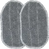 Lot de 2 chiffons en microfibre - Spécialement conçus pour SteamTouch - Nettoyage sans traces