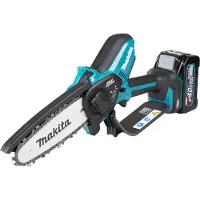 Makita Tronçonneuse d'élagage XGT 150 mm + Huile pour chaîne - Produit seul - - UC029GZ