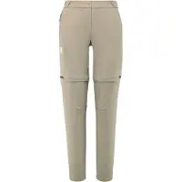 Millet - Pantalon de randonnée 2 en 1 - Ubic Stretch Zip Off Pant W Dorite pour Femme - Taille 40 FR - Beige