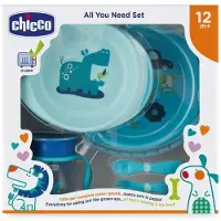 Chicco Coffret Repas +12m Bleu
