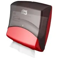 Tork W4 Dispenser Red/Smoke