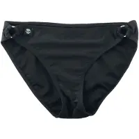 Rock Rebel by EMP Bas de bikini de - Mix And Match - S - XXL - pour Femme - noir - Taille S