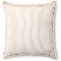 Marc O'Polo Coussin Décoratif Fine Stripe Dark Sand (50 x 50 cm)