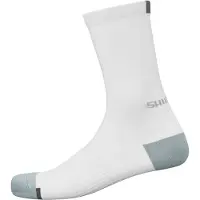 Shimano Chaussettes Performance blanches, Taille L/XL