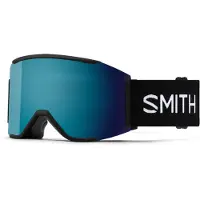 Smith - Masque de ski/snowboard - Squad Mag Black/Chromapop Sun Blue Mirror - Noir