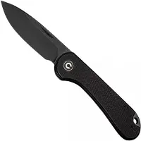 CIVIVI Elementum Slip Joint C18062AJ-1 Black Stonewashed, Black G10, couteau de poche slipjoint