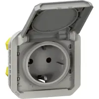 Legrand Prise de courant avec contact de protection. (Référence : 069570L)
