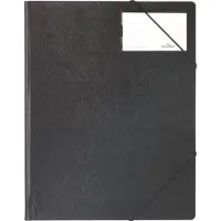 Durable Farde à relier DIN A4 PVC noir (A4, 1x)