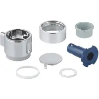 GROHE Poignée d'arrêt pour thermostat Grohtherm FMS chrome
