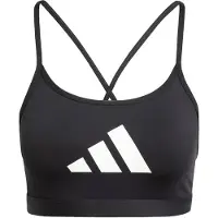 Adidas Soutien-gorge de sport 'Aeroreact' noir / blanc