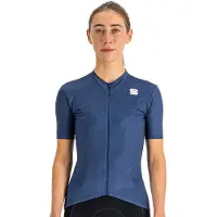 Sportful Flare Short Sleeve Jersey Bleu XL Femme