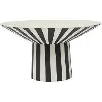 Oyoy Centre de table Toppu noir haut