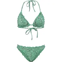 Shiwi Bikini 'Liz' vert / noir / blanc cassé