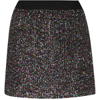 Mymo Jupe vert / rouge / noir / argent