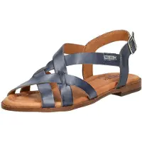 Pikolinos Sandales à lanières ALGAR pour femme - Bleu NOUVEAU