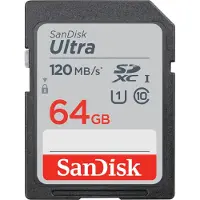 SanDisk SDXC Ultra 64 Go 120 Mo/s