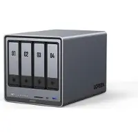 UGREEN Nasync Dxp4800 4 Bay 25372b Nas Gris