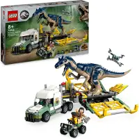 LEGO Jurassic World 76966 Missions des dinosaures : Transporteur Allosaurus 76966