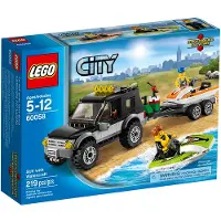 LEGO City 60058 Le 4x4 de transport des jet-skis