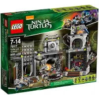 Teenage Mutant Ninja Turtles 79117 L'invasion du repaire des tortues