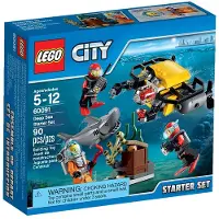 LEGO 60091 City - Kit de démarrage en eaux profondes