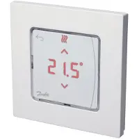 Danfoss Thermostat d'ambiance Icon2 24V RT, In-wall 80x80, Thermostat, Blanc