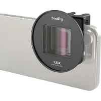 SmallRig 4590 Anamorphic 1.33x T-mount Smartphone Lens Argenté